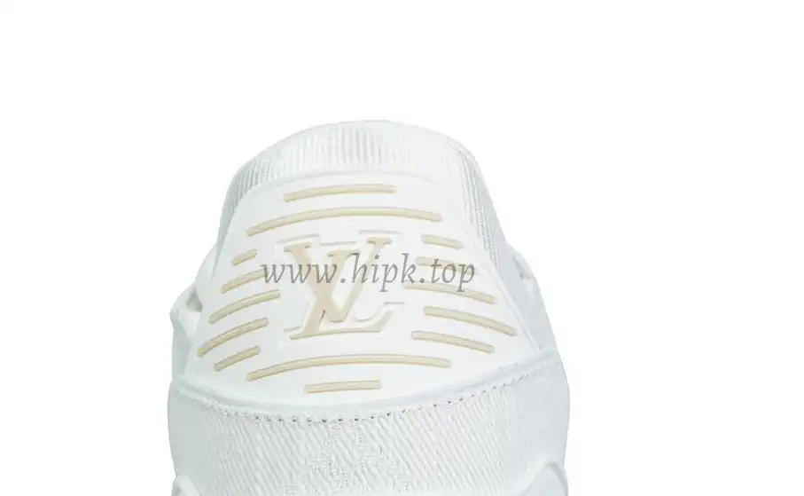 PK god Louis Vuitton Trainer White Monogram Denim White retail materials ready to ship