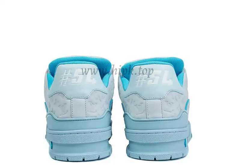 PK god Louis Vuitton by Tyler, the Creator LV Trainer Blue retail materials ready to ship