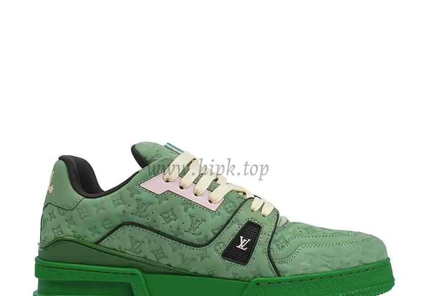 PK god Louis Vuitton by Tyler, the Creator LV Trainer Green retail materials ready to ship