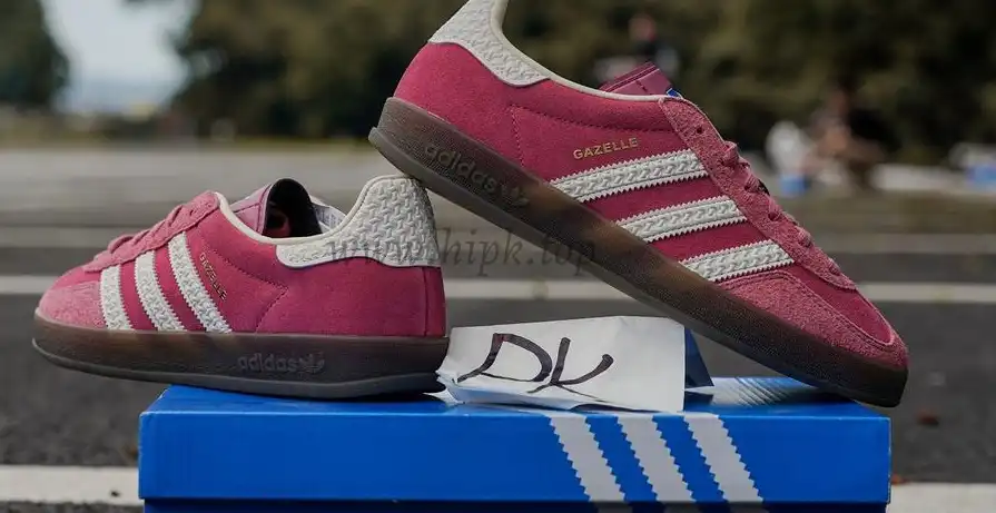 PK GOD ADIDAS GAZELLE INDOOR PINK CLOUD WHITE RETAIL MATERIALS READY TO SHIP