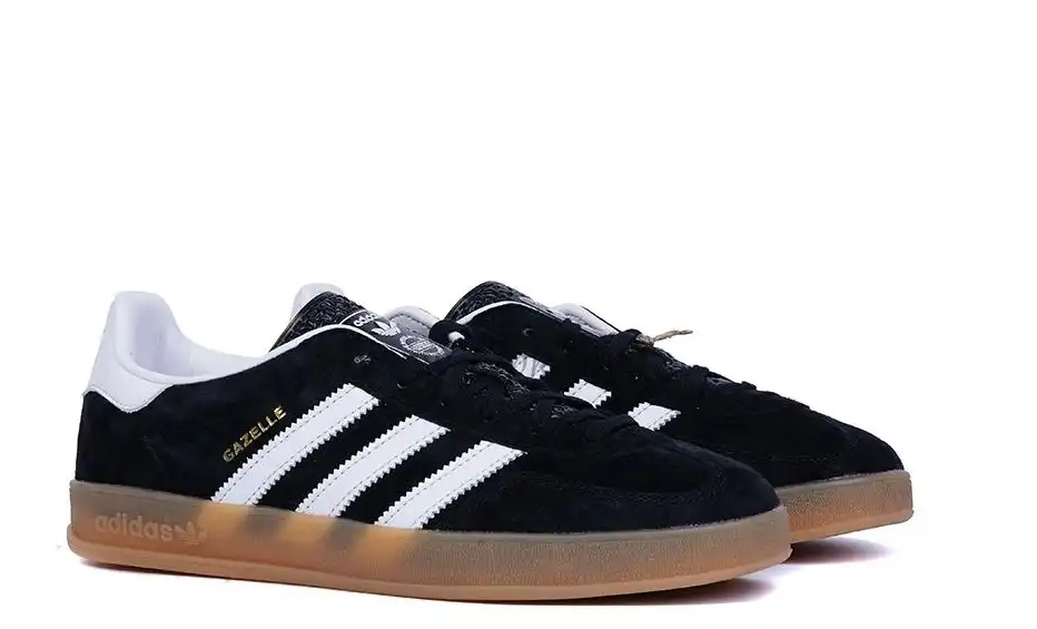 PK GOD Adidas Gazelle Indoor Black RETAIL MATERIALS READY TO SHIP