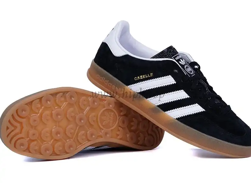 PK GOD Adidas Gazelle Indoor Black RETAIL MATERIALS READY TO SHIP