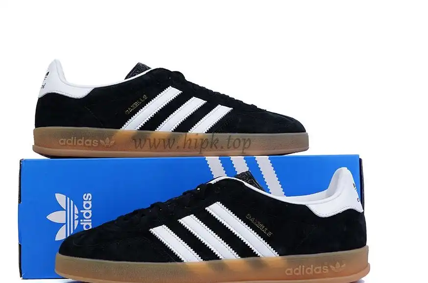 PK GOD Adidas Gazelle Indoor Black RETAIL MATERIALS READY TO SHIP