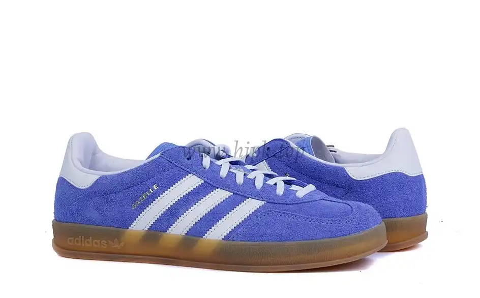 PK GOD Adidas Gazelle Indoor Blue RETAIL MATERIALS READY TO SHIP