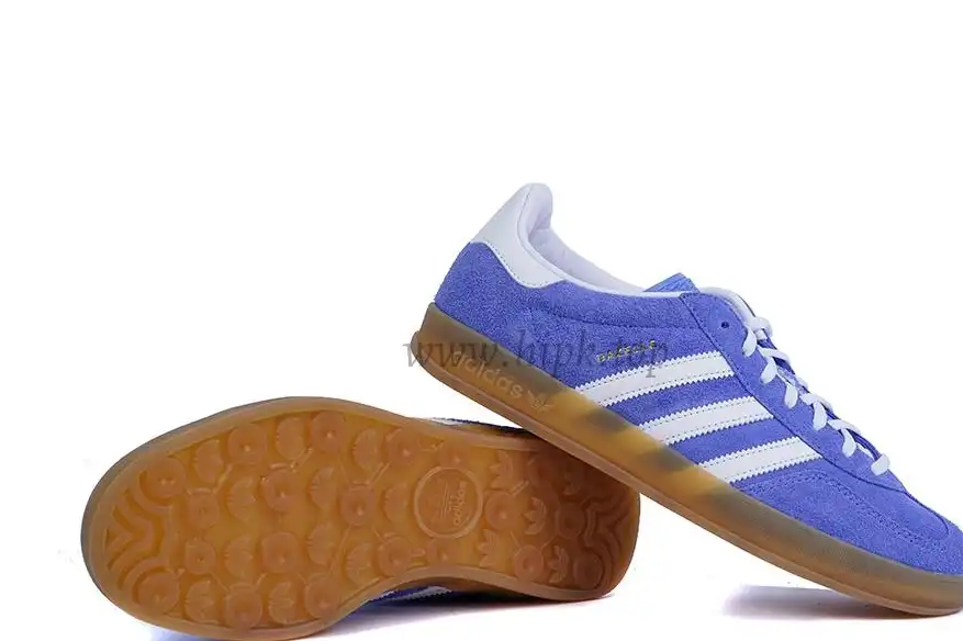 PK GOD Adidas Gazelle Indoor Blue RETAIL MATERIALS READY TO SHIP