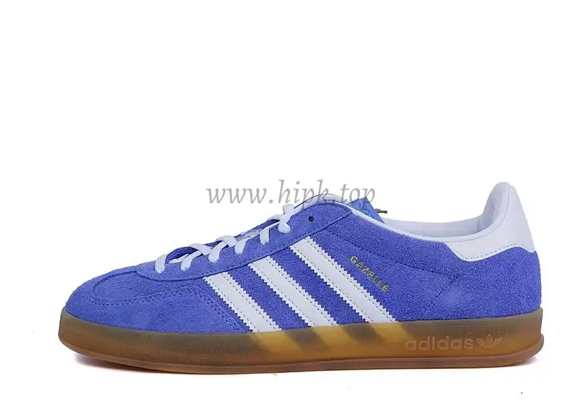 PK GOD Adidas Gazelle Indoor Blue RETAIL MATERIALS READY TO SHIP