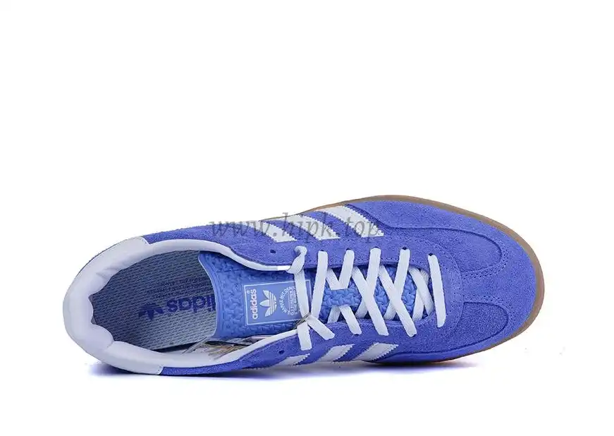 PK GOD Adidas Gazelle Indoor Blue RETAIL MATERIALS READY TO SHIP