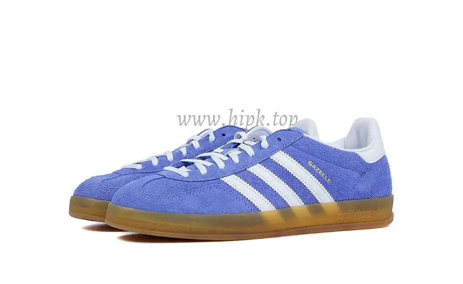 PK GOD Adidas Gazelle Indoor Blue RETAIL MATERIALS READY TO SHIP