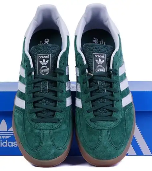 PK GOD Adidas Gazelle Indoor Blue RETAIL MATERIALS READY TO SHIP