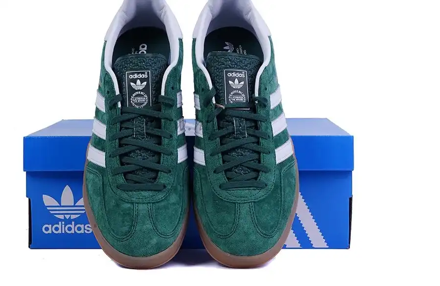 PK GOD Adidas Gazelle Indoor Green RETAIL MATERIALS READY TO SHIP