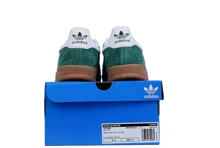 PK GOD Adidas Gazelle Indoor Green RETAIL MATERIALS READY TO SHIP