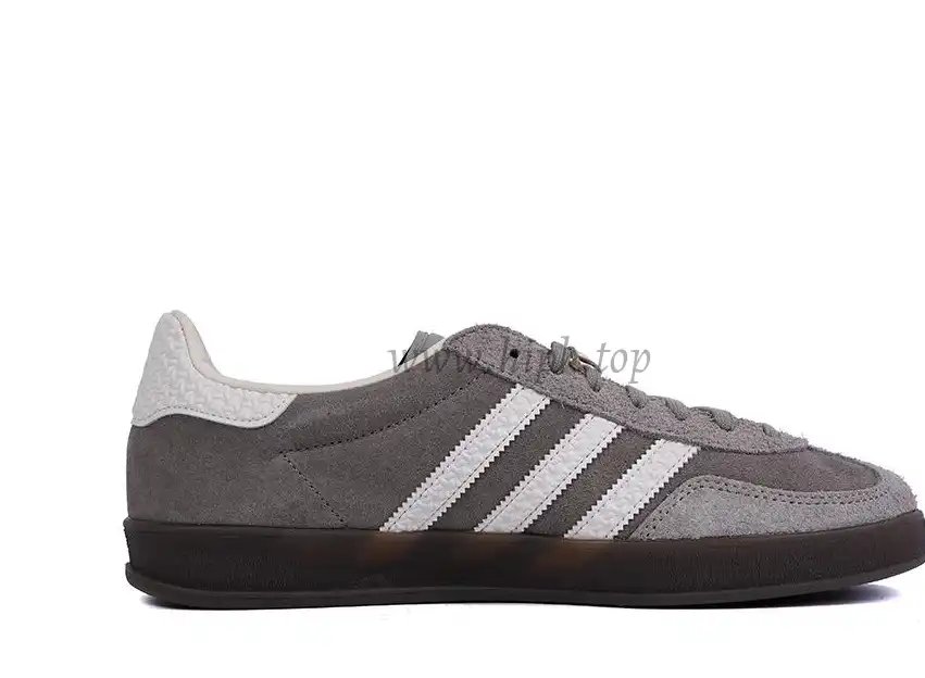 PK GOD Adidas Gazelle Indoor Grey White RETAIL MATERIALS READY TO SHIP