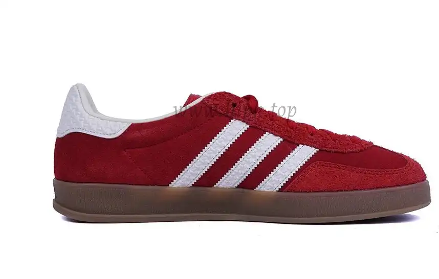 PK GOD Adidas Gazelle Indoor Red White RETAIL MATERIALS READY TO SHIP