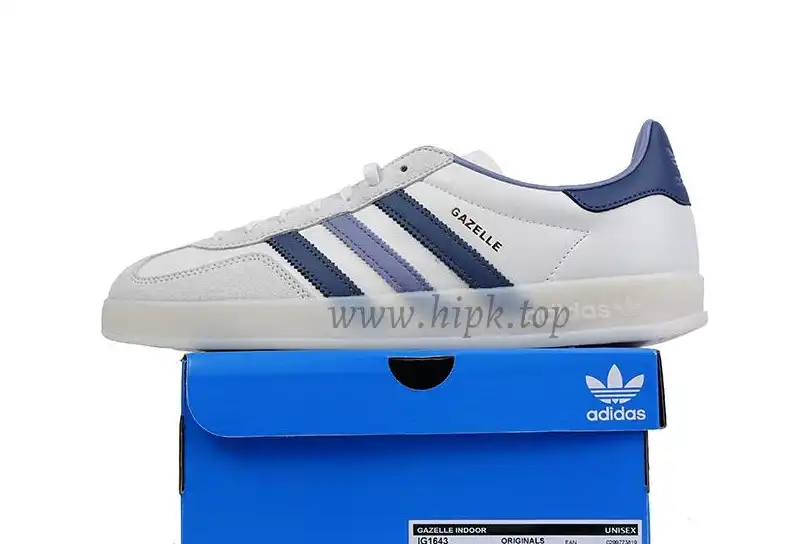 PK GOD Adidas Gazelle Indoor White RETAIL MATERIALS READY TO SHIP