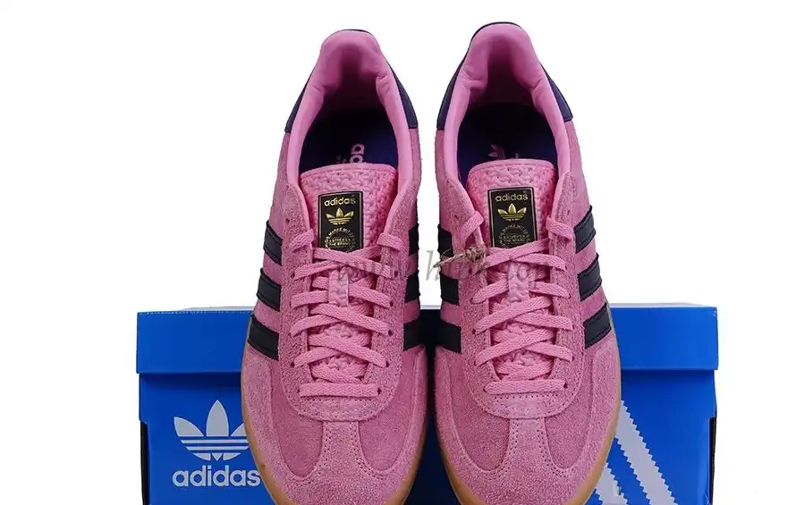 PK GOD Adidas Gazelle Indoor pink Black RETAIL MATERIALS READY TO SHIP