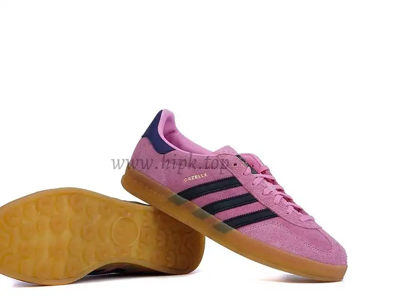 PK GOD Adidas Gazelle Indoor pink Black RETAIL MATERIALS READY TO SHIP