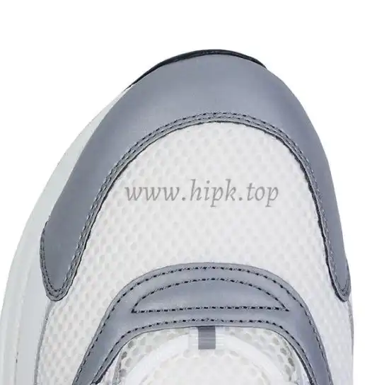 PK GOD Dior B57 MID-TOP SNEAKER  Gray and white RETAIL MATERIALS READY TO SHIP