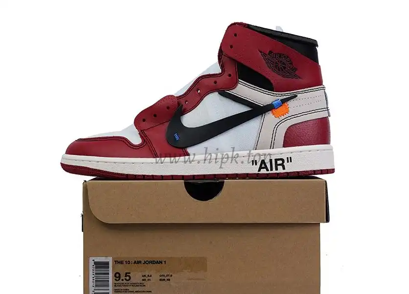 PK GOD Off-White x Air Jordan 1 Retro High OG Chicago RETAIL MATERIALS READY TO SHIP