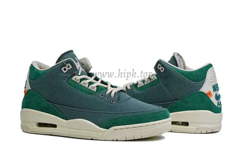 PK GodJordan 3 Retro SPNina Chanel Abney Bicoastal RETAIL MATERIALS READY TO SHIP