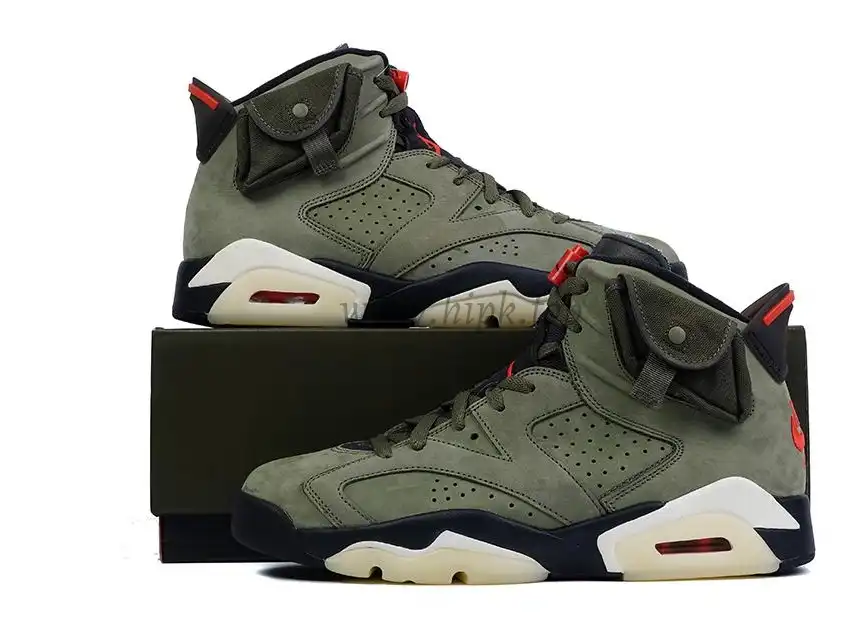 PK GOD Jordan 6 Retro Travis Scott RETAIL MATERIALS READY TO SHIP