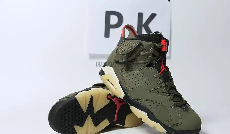 PK GOD Jordan 6 Retro Travis Scott RETAIL MATERIALS READY TO SHIP