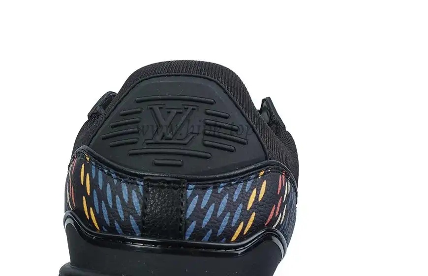 PK God Louis Vuitton Trainer Maxi Black Multi RETAIL MATERIALS READY TO SHIP