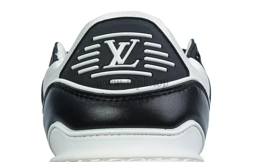 PK God Louis Vuitton Trainer Maxi White Black RETAIL MATERIALS READY TO SHIP