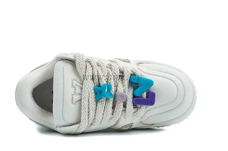 PK God Louis Vuitton Trainer Maxi White RETAIL MATERIALS READY TO SHIP