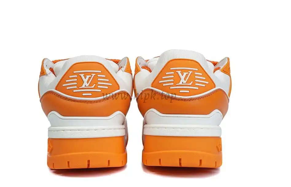 PK God Louis Vuitton Trainer Maxi orange RETAIL MATERIALS READY TO SHIP