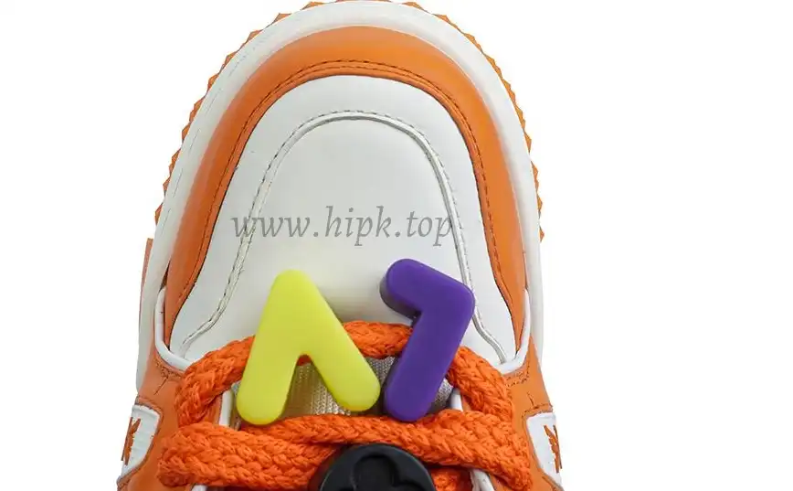 PK God Louis Vuitton Trainer Maxi orange RETAIL MATERIALS READY TO SHIP