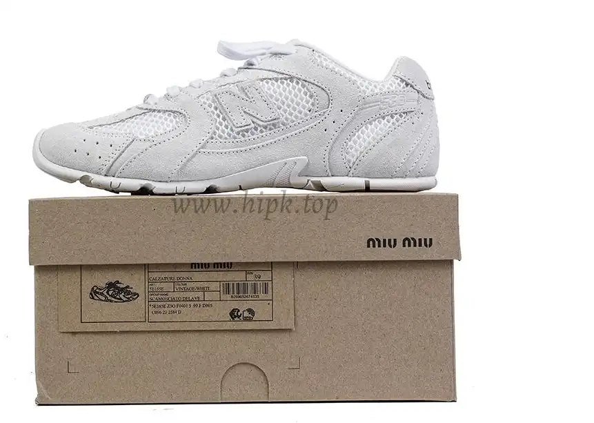 PK God New Balance 530 x MIU MIU Grey RETAIL MATERIALS READY TO SHIP