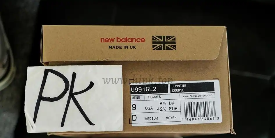 PK GOD New Balance 991 GL2 RETAIL MATERIALS READY TO SHIP