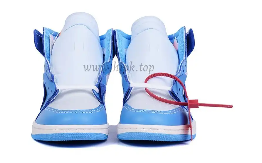 PK GOD X YIFU RETAIL FACTORYOFF WHITE X AIR JORDAN 1 POWDER BLUE UNC RETAIL MATERIALS ready limited