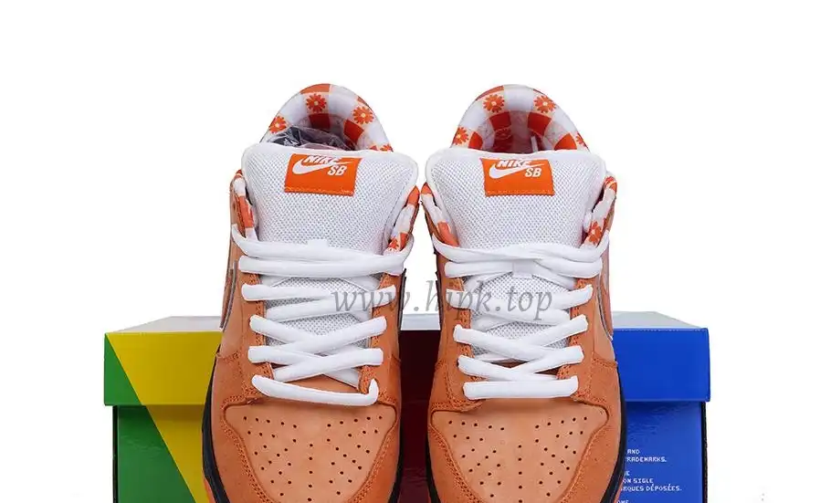 PK GOD NIKE SB DUNK LOW CONCEPTS ORANGE LOBSTER RETAIL MATERIALS READY TO SHIP