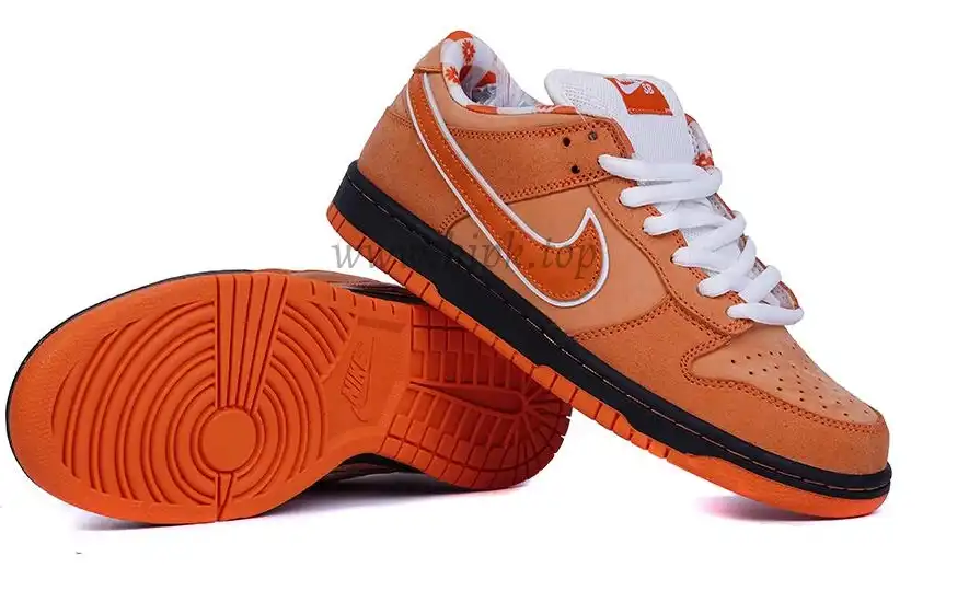 PK GOD NIKE SB DUNK LOW CONCEPTS ORANGE LOBSTER RETAIL MATERIALS READY TO SHIP