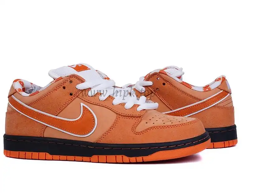 PK GOD NIKE SB DUNK LOW CONCEPTS ORANGE LOBSTER RETAIL MATERIALS READY TO SHIP