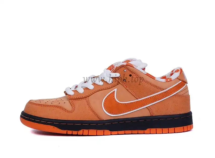 PK GOD NIKE SB DUNK LOW CONCEPTS ORANGE LOBSTER RETAIL MATERIALS READY TO SHIP