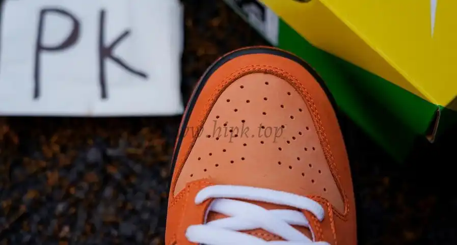 PK GOD NIKE SB DUNK LOW CONCEPTS ORANGE LOBSTER RETAIL MATERIALS READY TO SHIP