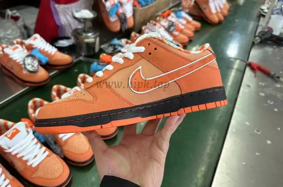 PK GOD NIKE SB DUNK LOW CONCEPTS ORANGE LOBSTER RETAIL MATERIALS READY TO SHIP