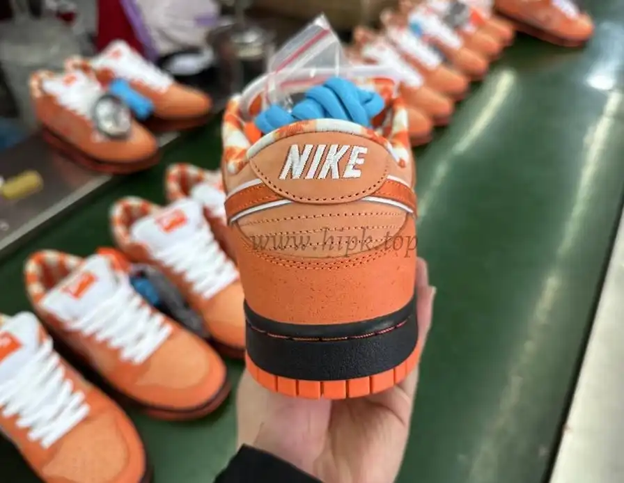 PK GOD NIKE SB DUNK LOW CONCEPTS ORANGE LOBSTER RETAIL MATERIALS READY TO SHIP