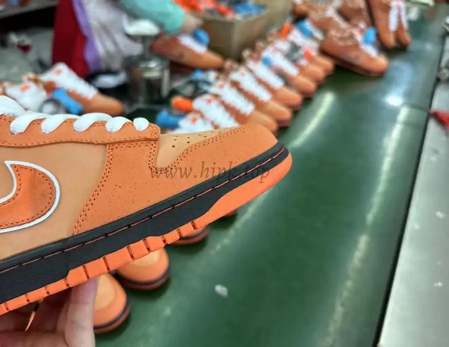 PK GOD NIKE SB DUNK LOW CONCEPTS ORANGE LOBSTER RETAIL MATERIALS READY TO SHIP