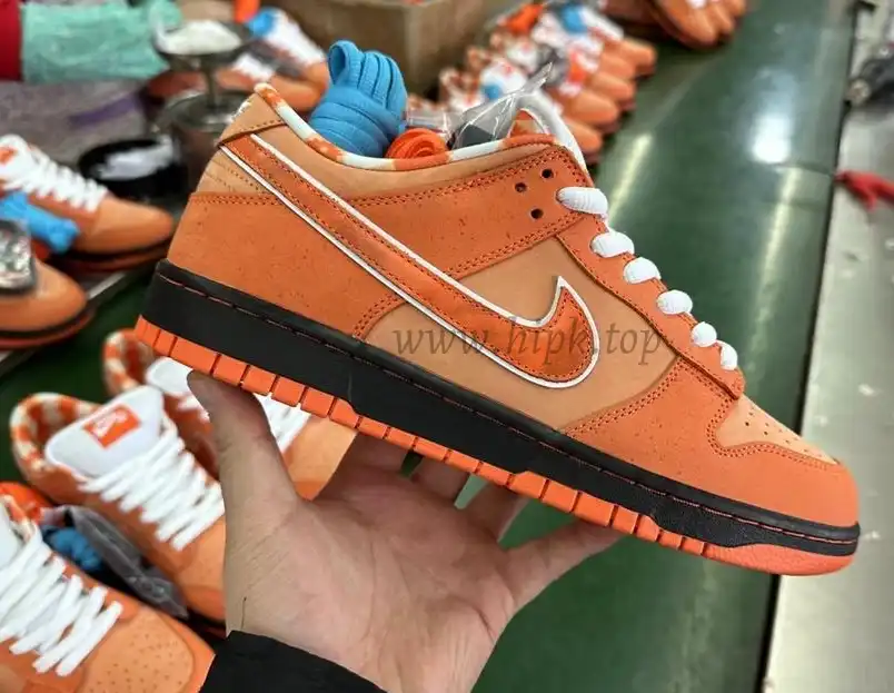 PK GOD NIKE SB DUNK LOW CONCEPTS ORANGE LOBSTER RETAIL MATERIALS READY TO SHIP