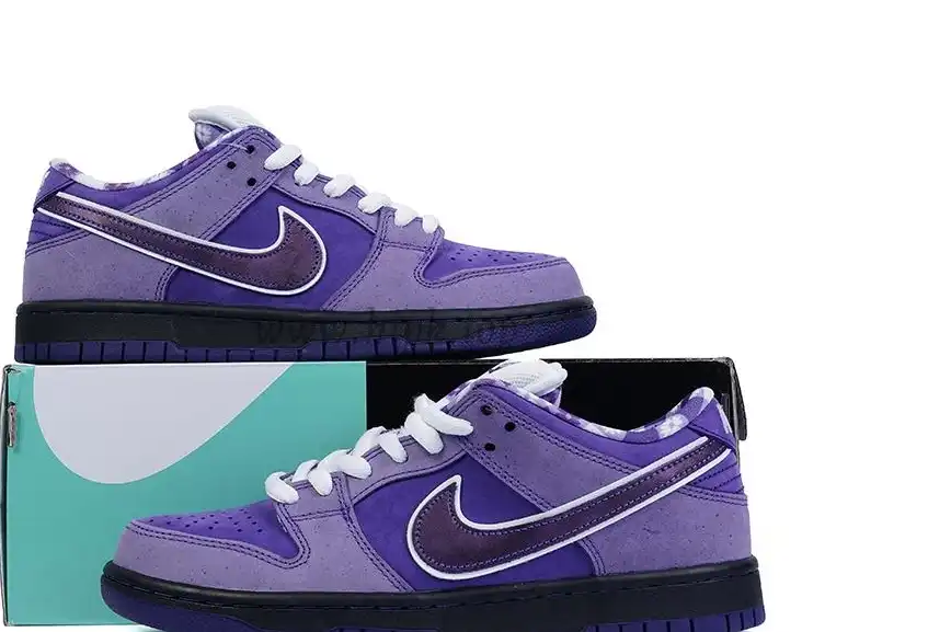 PKGod Concepts X Sb dunk purple Lobster retail materials ready to ship