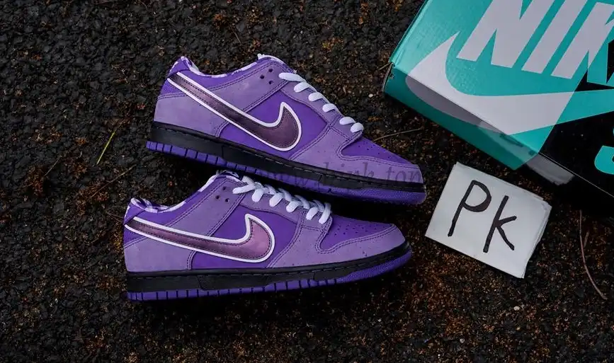 PKGod Concepts X Sb dunk purple Lobster retail materials ready to ship