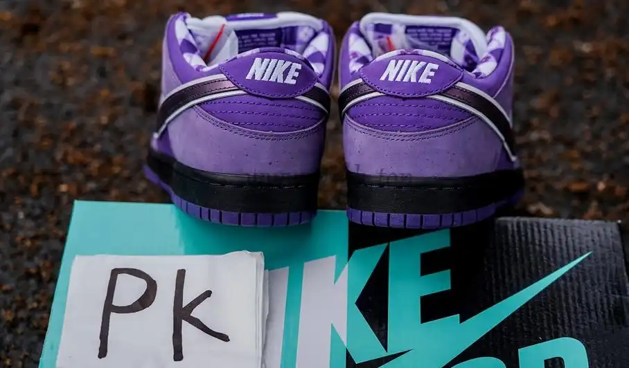 PKGod Concepts X Sb dunk purple Lobster retail materials ready to ship