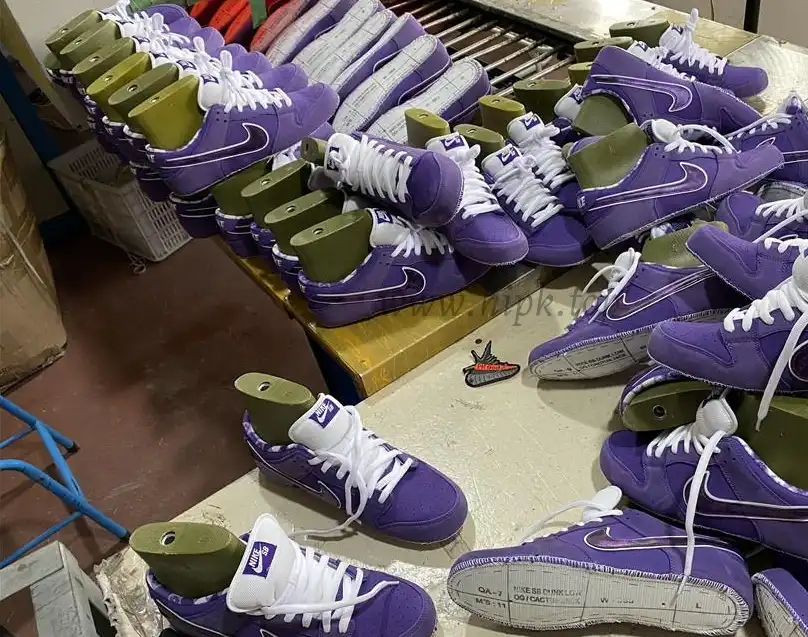 PKGod Concepts X Sb dunk purple Lobster retail materials ready to ship