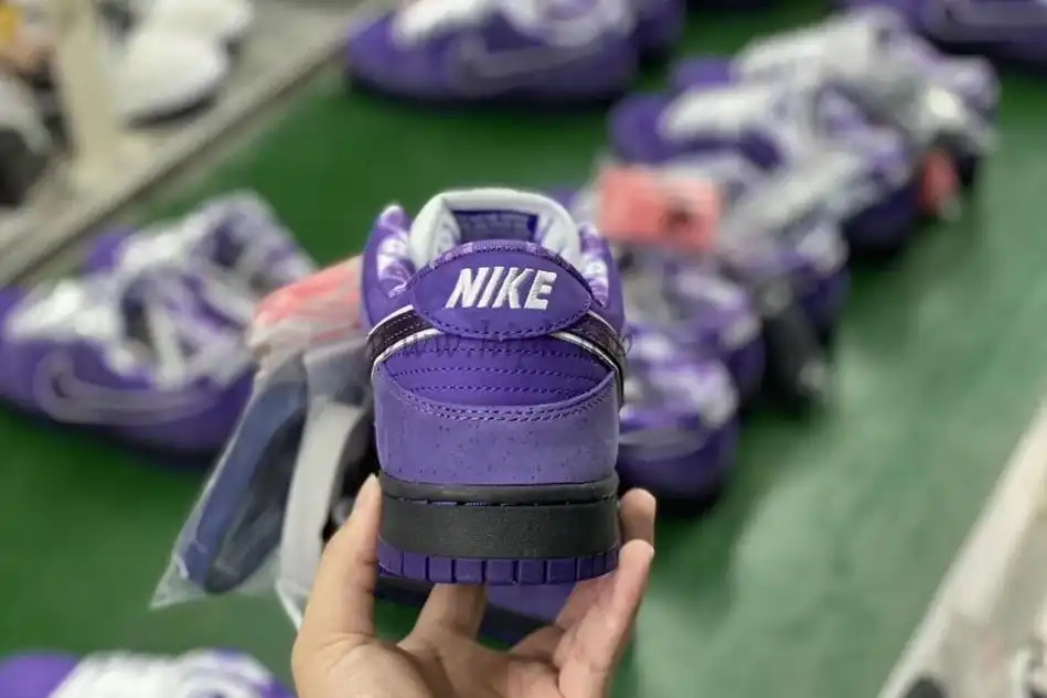 PKGod Concepts X Sb dunk purple Lobster retail materials ready to ship