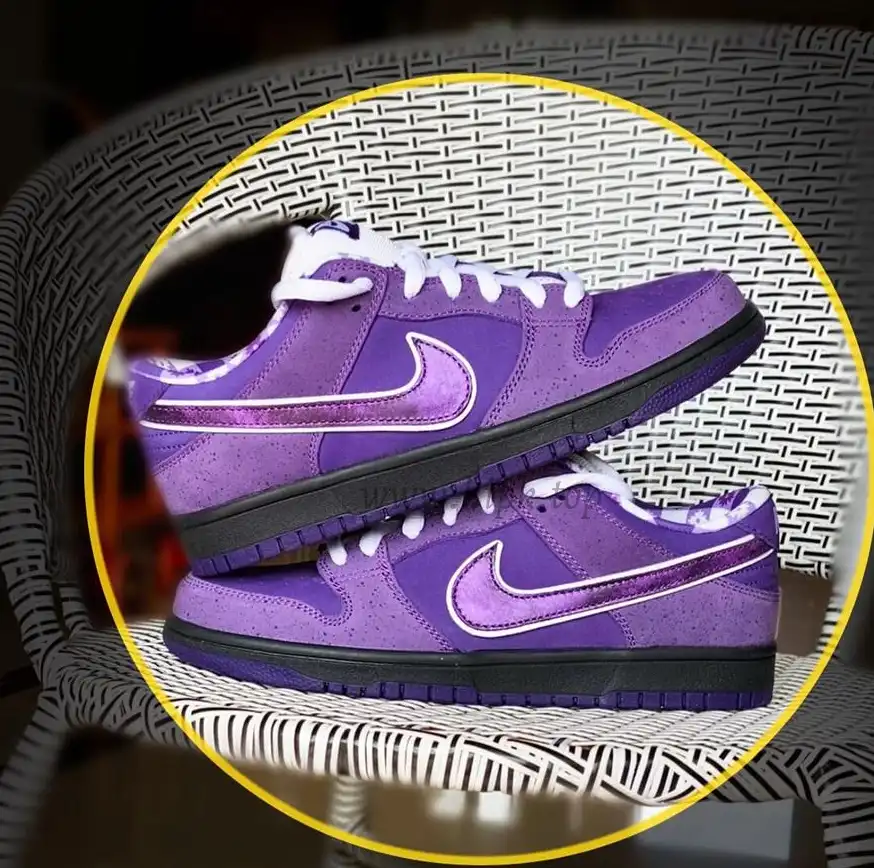 PKGod Concepts X Sb dunk purple Lobster retail materials ready to ship