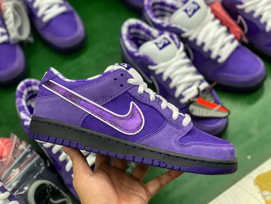 PKGod Concepts X Sb dunk purple Lobster retail materials ready to ship