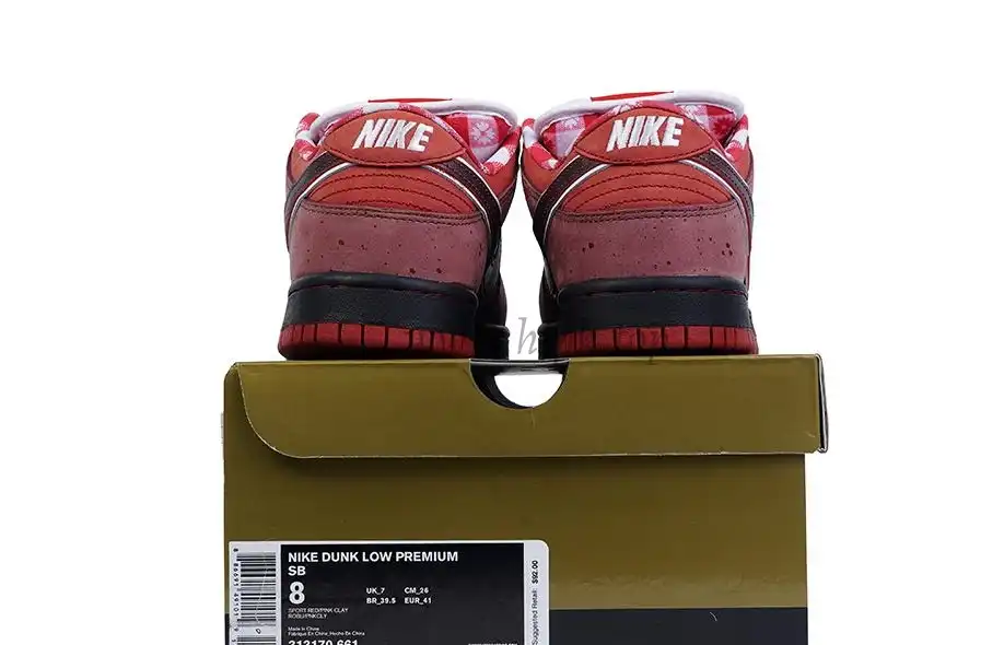 PK GOD Nike SB Dunk Low RED Lobster RETAIL MATERIALS READY TO SHIP